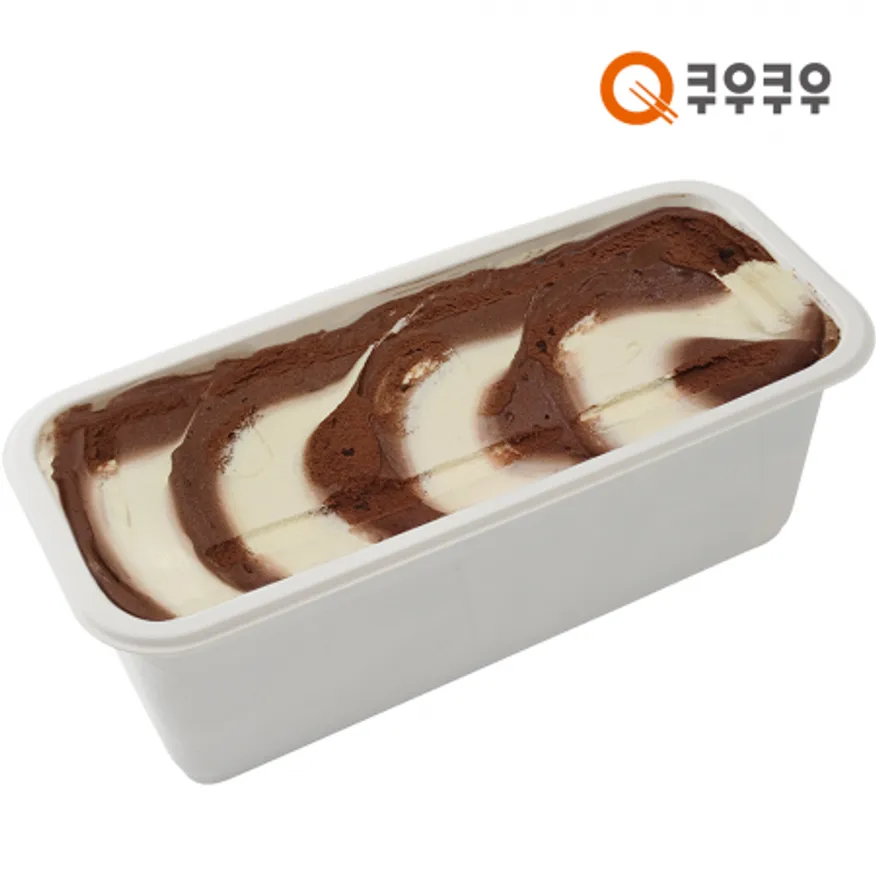 쿠우쿠우 초코봉봉 4L 대용량 아이스크림 이미지