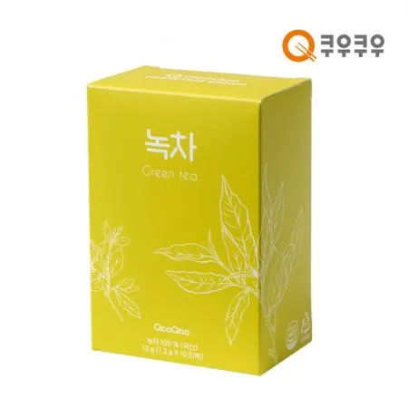 녹차 10티백 12g 쿠우쿠우 1개