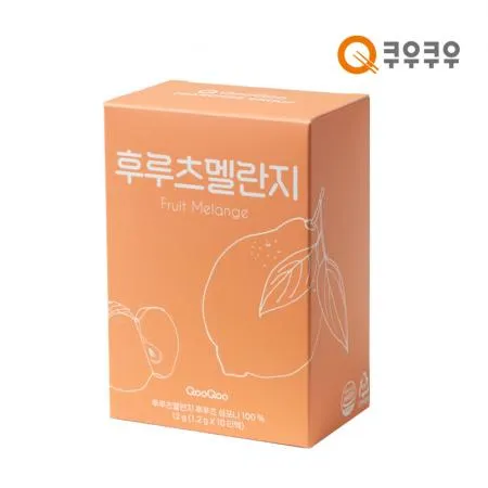 후루츠멜란지 10티백 12g 쿠우쿠우 1개