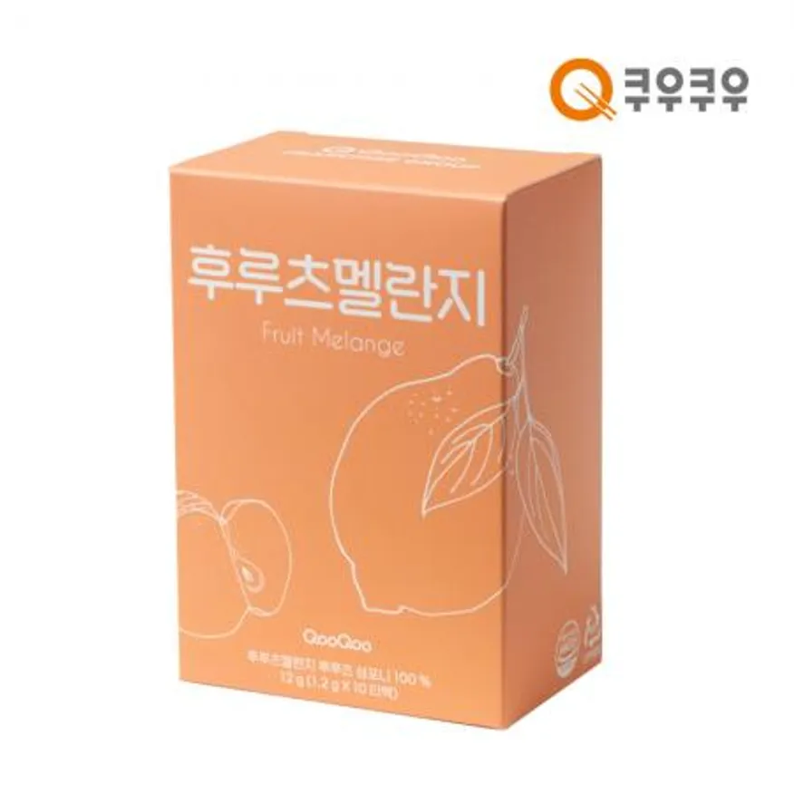 후루츠멜란지 10티백 12g 쿠우쿠우 1개 이미지