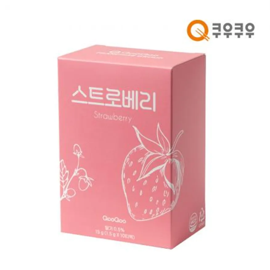 스트로베리 10티백 15g 쿠우쿠우 1개 이미지