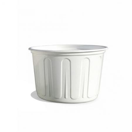 PP전자렌지용백색105파이소 몸통+뚜껑세트 1000개