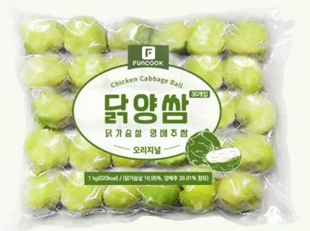 닭가슴살 양배추쌈 1kg(35g*30pc)