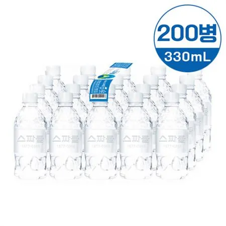 [무료배송]스파클생수 330ml 200병
