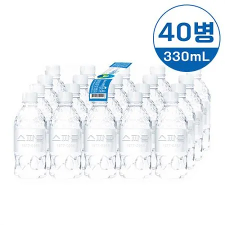 [무료직배송]스파클생수 330ml 40병