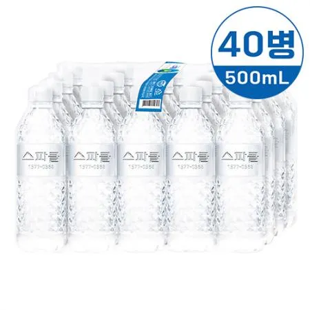 [무료배송]스파클생수 500ml 40병