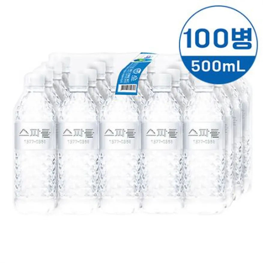 스파클생수 500ml 100병 이미지