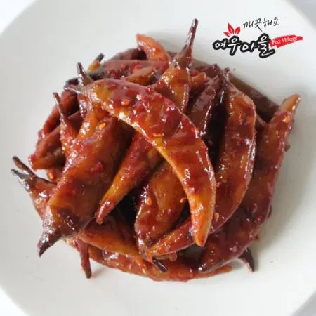[여우마을 수제반찬] 국산 양념 청양고추무침 청양고추장아찌 850g
