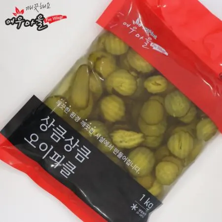 [여우마을] 국내제조 상큼상큼 오이피클 1kg 묶음