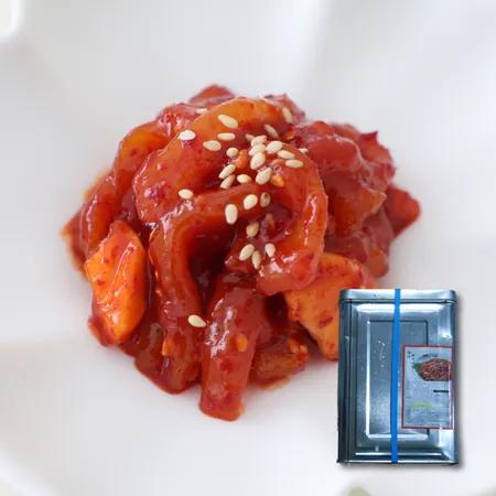 [여우마을] 유림 양념오징어젓갈 (특오징어) 20kg 