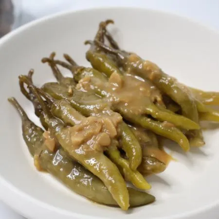 [여우마을 수제반찬] 업소용 된장고추무침 고추장아찌 4kg 묶음 이미지