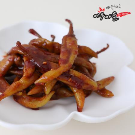 [여우마을 수제반찬] 업소용 양념고추무침 고추장아찌 1kg