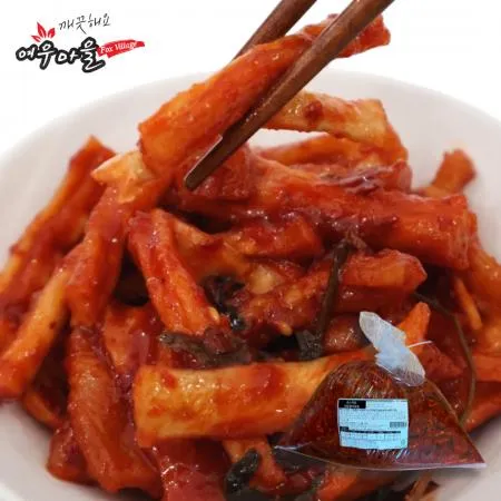 [여우마을] 국내제조 업소용 무말랭이무침 4kg