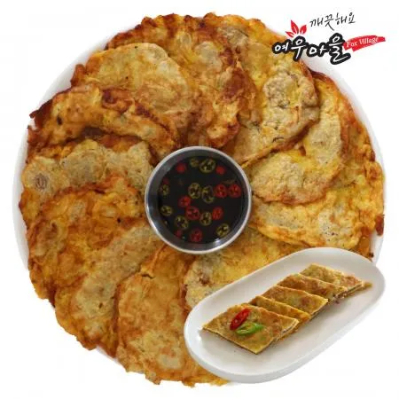 [여우마을] 업소용 수제 완조리 냉동 소고기 육전(소) 200g 묶음 이미지