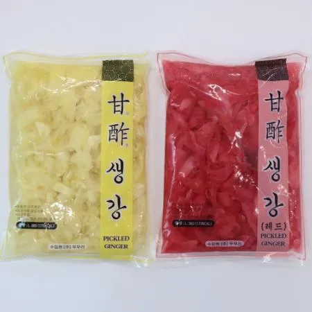 [여우마을] 적초생강 일식 초생강 1.3kg 이미지