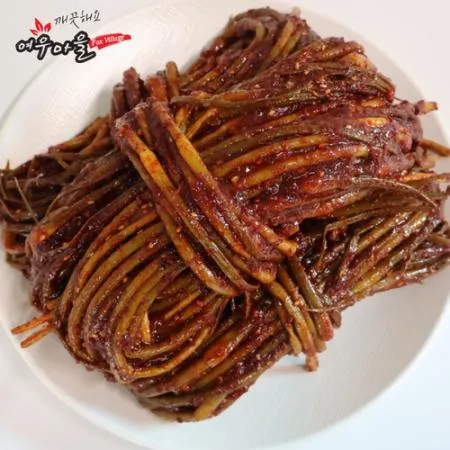 [여우마을 수제반찬] 업소용 고추장 마늘쫑무침 긴마늘쫑무침 4kg 이미지
