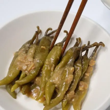 [여우마을 수제반찬] 업소용 된장고추무침 고추장아찌 4kg 묶음 이미지