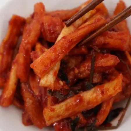 [여우마을] 그린진솔미 무말랭이 무침 10kg 이미지