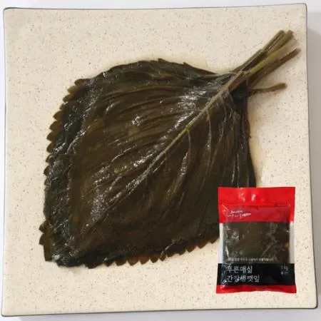 [여우마을] 매실청간장생깻잎 업소용 깻잎장아찌 1kg 이미지
