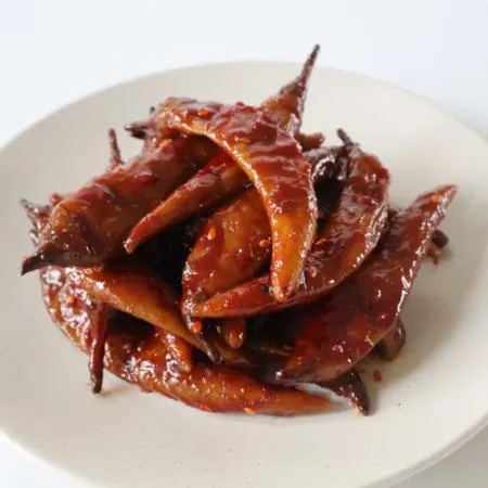 [여우마을 수제반찬] 국산 양념 청양고추무침 청양고추장아찌 850g 이미지