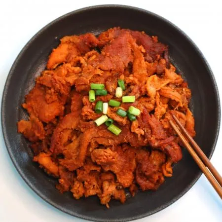 [여우마을] 대구 북성로 완조리 고추장 연탄불고기 업소용 냉동불고기 200g 묶음 이미지