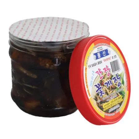 [여우마을] 업소용 절단 꽃게장 돌산 간장게장 1kg 이미지