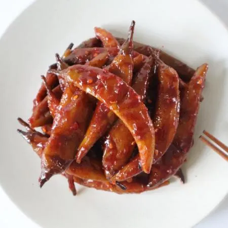 [여우마을 수제반찬] 국산 양념 청양고추무침 청양고추장아찌 850g 이미지