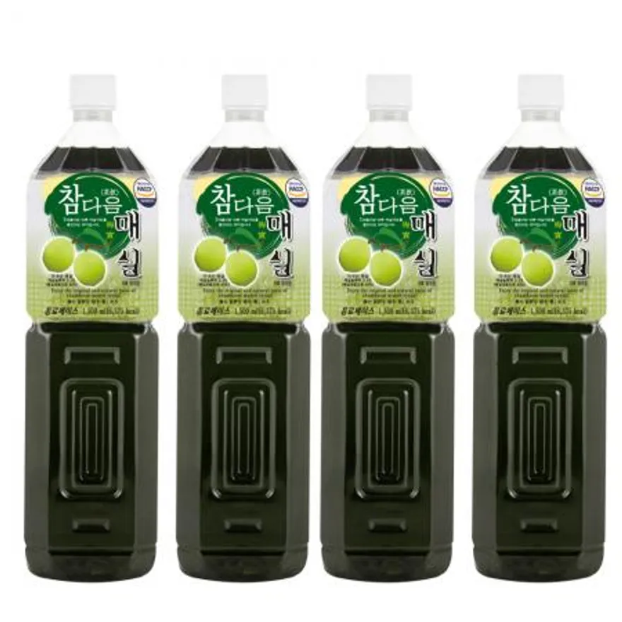 참다음 매실 농축액 엑기스 청 음료 베이스 1.5L 4개 이미지