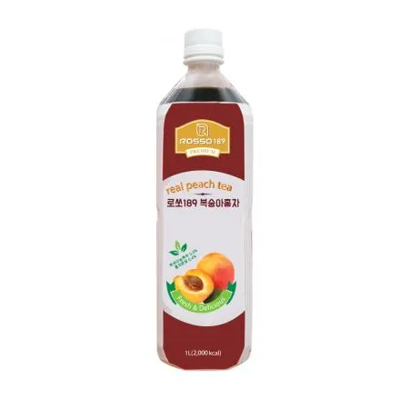 로쏘189 복숭아홍차 시럽 하이볼 에이드 베이스 1L