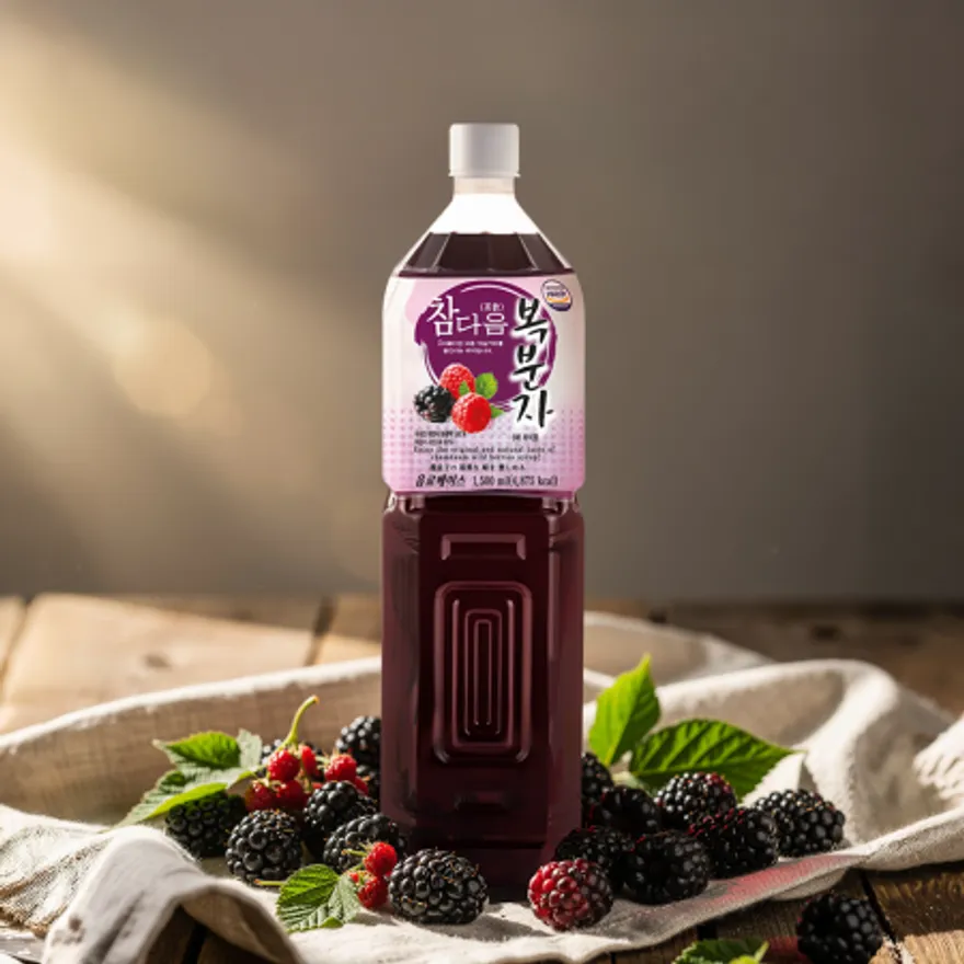 참다음 복분자 농축액 엑기스 청 음료 베이스 1.5L 이미지