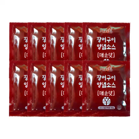 이츠쉐프 장어구이 양념소스 50g 매운맛 10개입