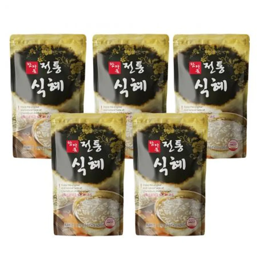 참다음 전통음료 베이스 농축액 식혜 음료 베이스 790ml 5개 이미지