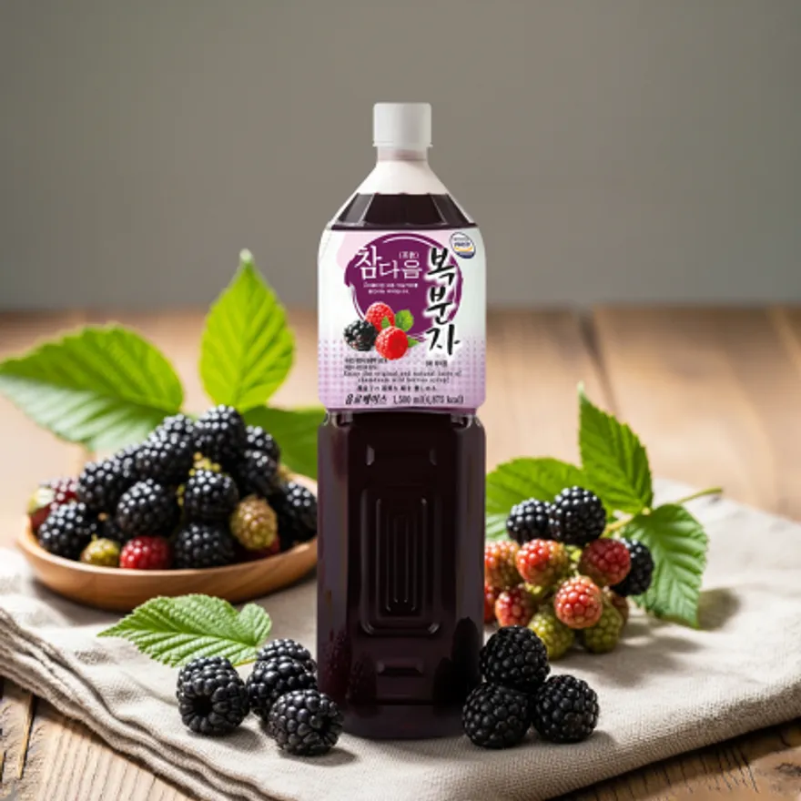 참다음 복분자 농축액 엑기스 청 음료 베이스 1.5L 이미지