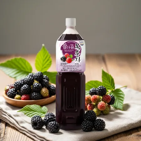 참다음 복분자 농축액 엑기스 청 음료 베이스 1.5L 이미지