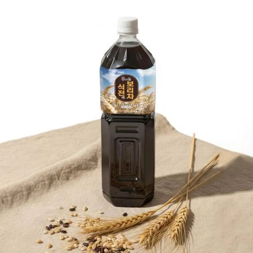 참다음 식전엔 보리차 진액 무가당 보리원액 액기스 1.5L 이미지