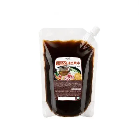 이츠쉐프 25배수 고농축 가쓰오 샤브샤브 육수 대용량 업소용 우동 소스 2kg, 1개