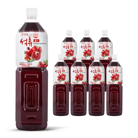 참다음 석류 농축액 엑기스 청 음료 베이스 1.5L 1박스(8개입)