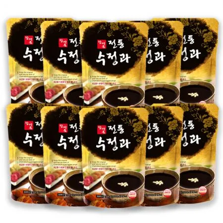 참다음 전통음료 베이스 농축액 수정과 음료 베이스 790ml 1박스(10개입)
