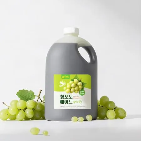 딜리프 청포도 리얼에이드 대용량 업소용 베이스 1.8kg 하이볼 홈카페 3개 이미지