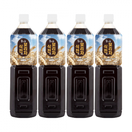 참다음 식전엔 보리차 진액 무가당 보리원액 액기스 1.5L 4개