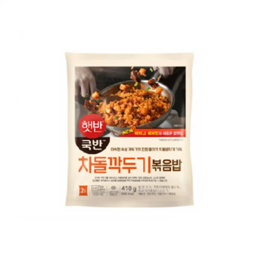 CJ 햇반 쿡반 차돌깍두기 볶음밥 410g 이미지