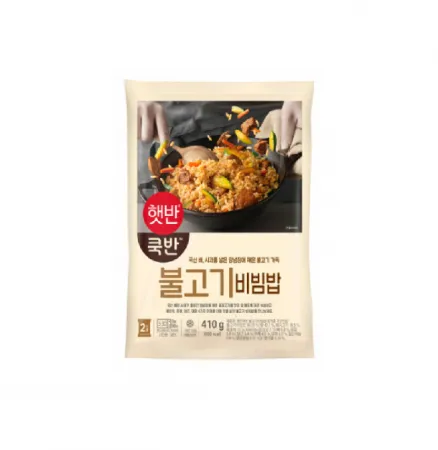 CJ햇반 쿡반 비비고 불고기 비빔밥(2인분) 403g