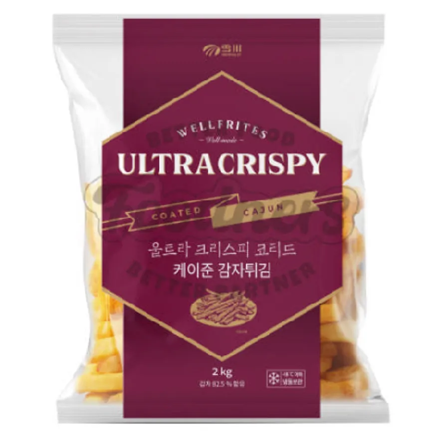 울트라크리스피 케이준 감자튀김 2kg 양념감자 이미지