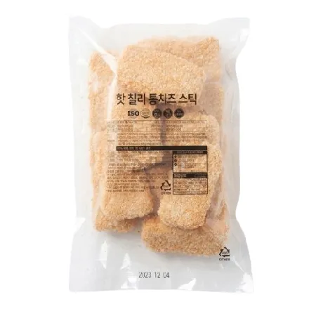 명량 핫도그 움집감자 핫칠리 통 치즈스틱 1.2kg 100g 12입