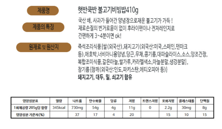 상품정보제공고시