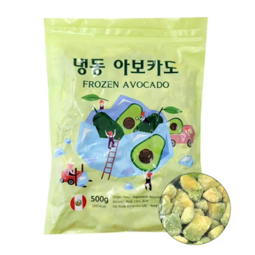 대정 웰프레쉬 냉동아보카도 다이스 500g 이미지