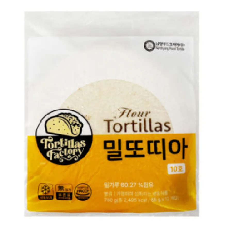 남향푸드 또즈랑 또띠아 10인치 780g 이미지