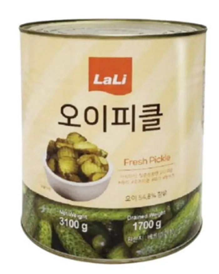 라리 오이피클 3.1kg 이미지