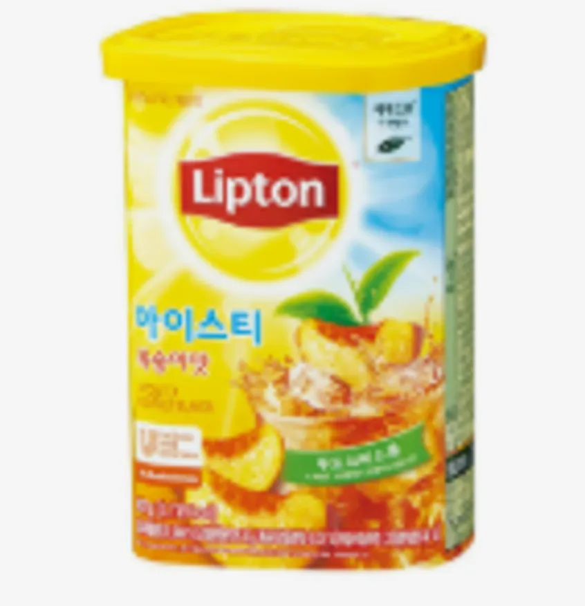 립톤 아이스티 복숭아맛 907g 이미지