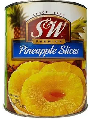 Sw 프리미엄 파인애플슬라이스 3kg 1개